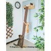 SHENGOCASE Modern 78.7“ Tall Leaning Cat Tree Tower Scratching Post