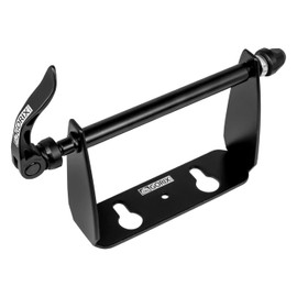 GORIX Gorix End Hardware for Rear [Road Bike MTB Keyhole Ring Row] QR Quick Release 5.1 inches (130 mm) / 5.3 inches (135 mm) Rear End Bracket Holder Stand (GX-0114 QR) (Black)