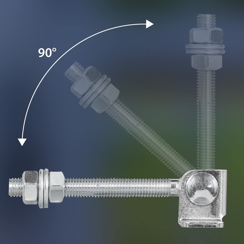 KOTARBAU® Set of 2 Adjustable Gate Hinges The Perfect Solution