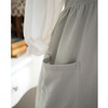 Uaussi Cotton Linen Apron Cross Back Work Apron for Women