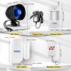 Upgraded WiFi Security Alarm System Kit-Wireless 120db Loud Weatherproof Siren