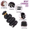 Human Hair Bundles 20 Inch Body Wave Single Bundle 100%