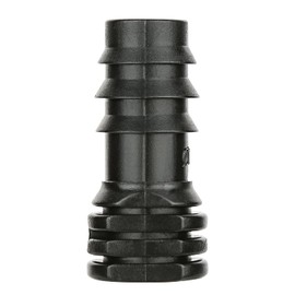 La Farah 1/2 inch Drip Irrigation Fittings, Barbed End Plug Connector Fit 1/2" Irrigation Tubing (0.52" ID x 0.65" OD), End Cap Plastic Plug Nuts - Pack of 10