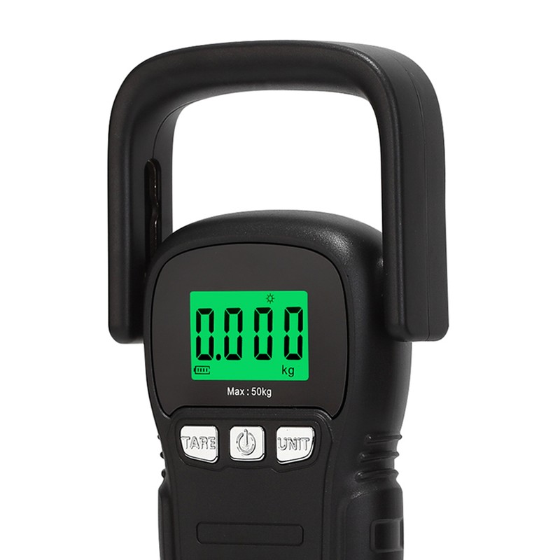 Electronic Hook Scale Portable Digital Hanging Scale Built in Tape