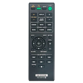 RM-ANP114 Replaced Remote fit for Sony Sound Bar HT-CT770 HT-CT370 SA-WCT370 SA-CT370 SA-CT770 SA-WCT770 RM-ANP115 RM-ANP116 HTCT770 HTCT370 SAWCT370 SACT370 SACT770 SAWCT770