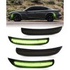 Lemon Green LED Side Marker Lights for Dodge Charger 2015