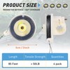 Kevlar Trip Wire Alarm Device with Reusable Reel - 85ft