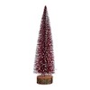 Foolonli Christmas Tree Mini Artificial Red 25 cm on Tree