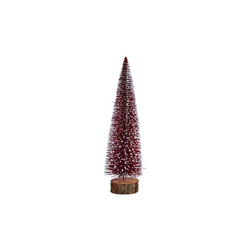Foolonli Christmas Tree Mini Artificial Red 25 cm on Tree