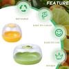 LINXIU Reusable Fruit and Vegetable Storage Containers Refrigerator Box Storage