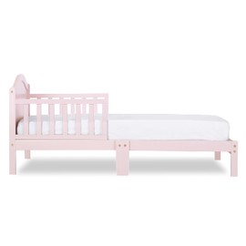 Dream On Me Sydney Toddler Bed in Blush Pink, Greenguard Gold Certified 53x29x28 Inch (Pack of 1)