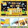 FYSUIMU 72 Pcs Back to School Bus Bulletin Board Decoration