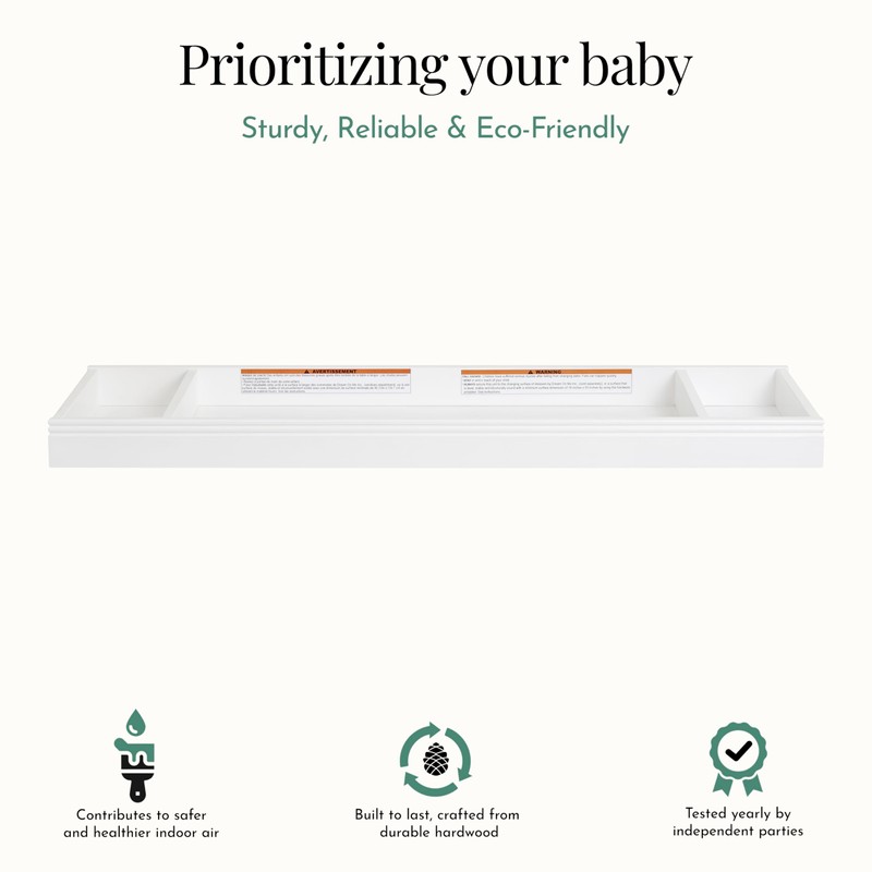 Evolur Audrey Change Tray, Stardust