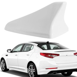 Aoh-junglecheetah New For Kia Optima Antenna Cover Roof Fin 2015 2016-2020 96219D5000EBQK White