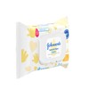 Johnson's Hand & Face Portable Wipes 25 count Alcohol Free