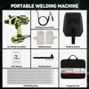 Portable Welding Machine, 110V Handheld Welder Machine with IGBT Inverter