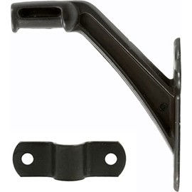 Delaney Hardware 406159- Heavy Duty Hand Rail Bracket, Satin Nickel