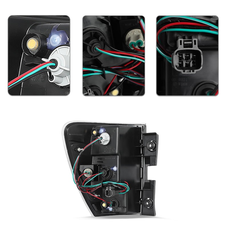 SOCKIR Tail Light Assembly fit 2005 2006 2007 2008 2009