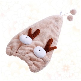 Ipetboom Extra Large Hair Drying Cap Quick Dry Comfortable Shower Travel Random