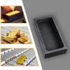 Nelyrho 2 Pieces 1kg Graphite Ingot Molds for Casting Gold
