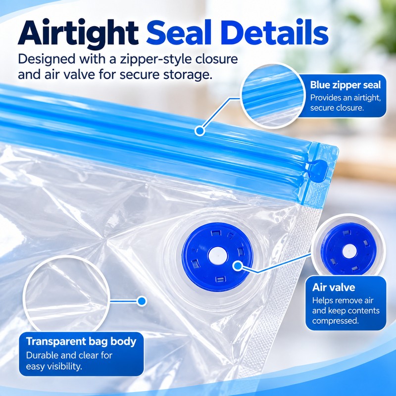 10-Pack 3D Printer Filament Vacuum Storage Bags for PLA, ABS