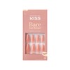 KISS Bare but Better Glue-On Nails Glossy Coral Nude Long