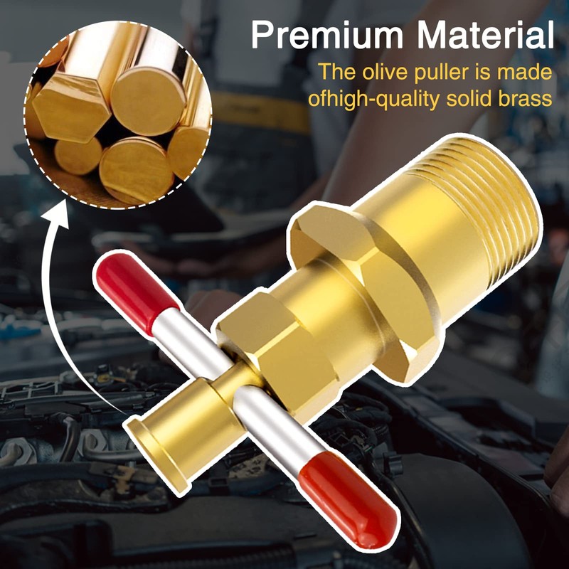 Kujunpao Olive Ring Removal Tool Compression Valve Removal Tool for