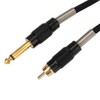 1.8m Tattoo Alloy Straight RCA Connector Clip Cords for Tattoo