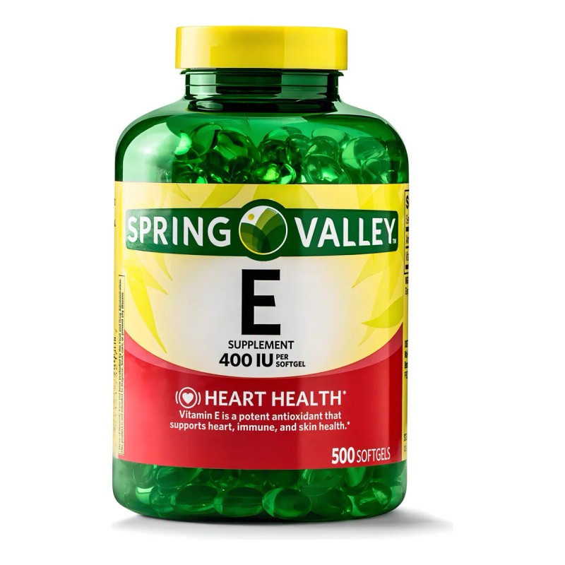 Vitamina E 500 Capsulas Antioxidante Imunidad Corazon Eg M18 Sabor
