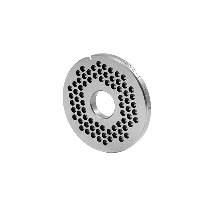 Wolfcut Perforated discs INOX compatible with Edertal meat grinder EM82