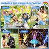 Automatic Bubble Machine Upgrade Bubble Blower with 2 Fans, 20000+