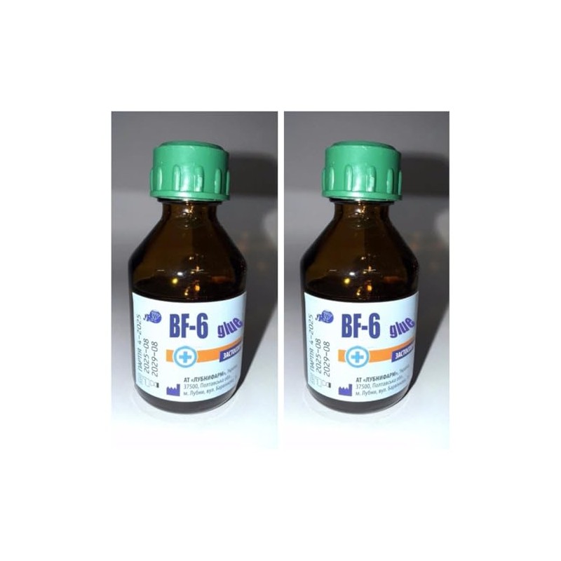 Pegamento BF-6 2 x 25=1.76 oz Paquete de 2 primeros