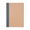 Muji NAA05A9S Notebook, 0.2 inch (6 mm) Horizontal Rule, Beige,