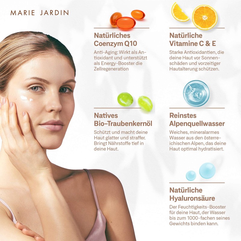 Hyaluronic Serum with Q10 and High-Dose Vitamin C, 100 ml,