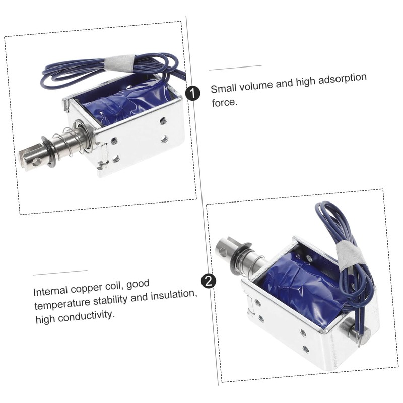 CHILDWEET Push-Pull Electromagnet Magnets Linear Solenoid Electric Solenoid Valve Magnetic