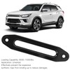 Winch Hawse Fairlead 10in/25.4cm 8000‑15000lb Loading Aluminium Anti Binding UniversalBlack