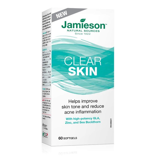 Jamieson Jamieson Clear Skin 60 Softgels