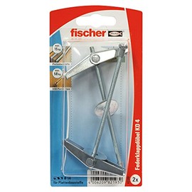 Fischer KD 4 K 082193 Toggle Dowel SB Card Contents: 2 x Spring Folding Dowels