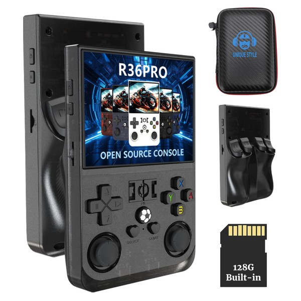 Bewinner R36PRO Handheld Game Console, Newly Launched 4000mAh Retro Gaming