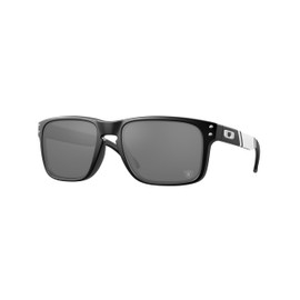 Oakley OO9102 Sunglasses Bundle: OO 9102 9102S0 Holbrook Lv Matte Black Prizm and Small Black leash Accessory kit