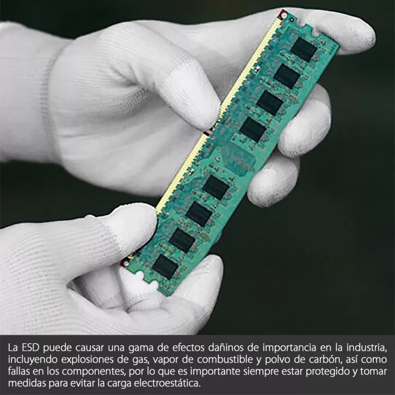 Mercader Digital Par De Guantes De Nylon Antiestáticos Electrónica, Celulares