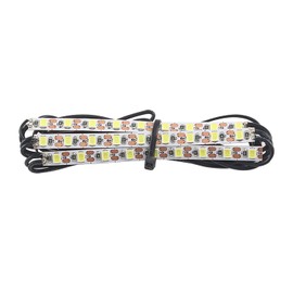 3D Printer Accessories - LED Light for Bambulab P1P/P1S/X1/X1C- 5V 12W, 110cm/43in Wire, 7.5cm/2.95in Light, Three Sections Spaced 30cm/11.8in Apart - Perfect for 3D Printing (LED X1/X1C)