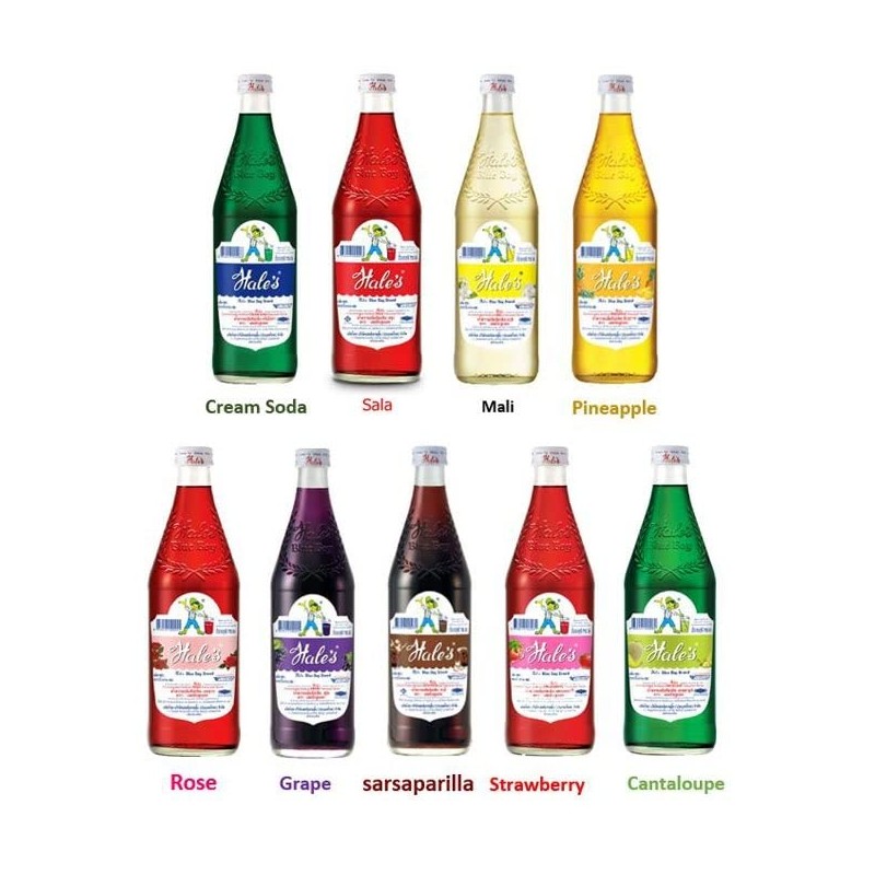 Hale's blue boy Brand Mali Flavored Syrup 23.7 oz