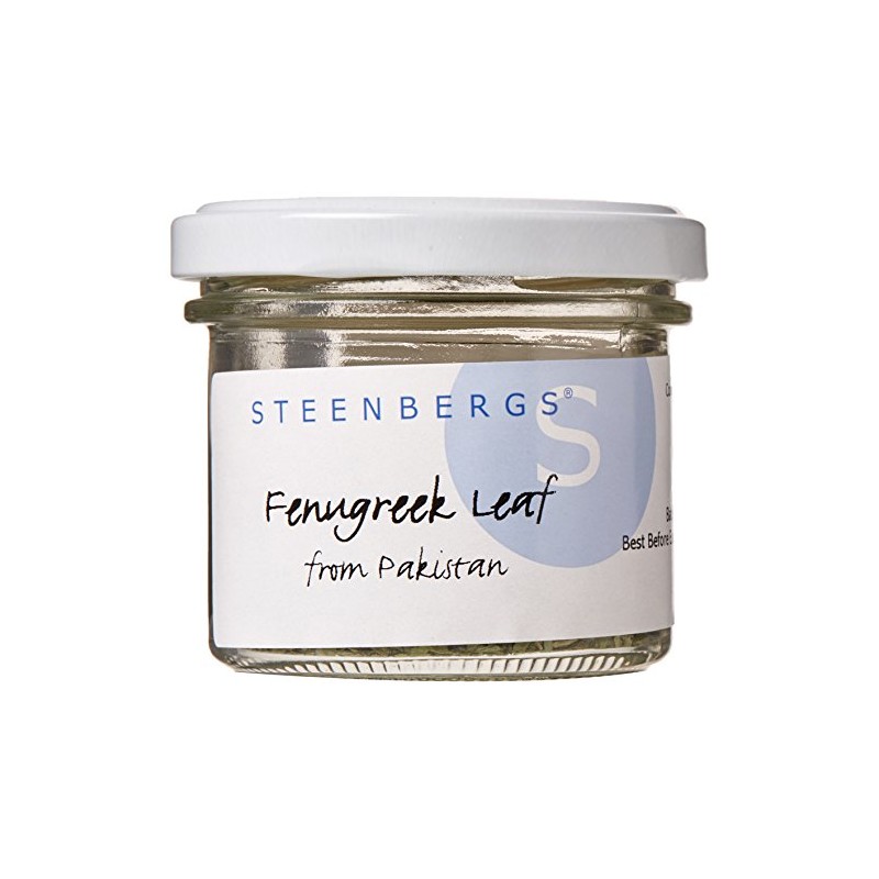 Steenbergs Fenugreek Leaves Standard Jar 9g