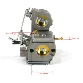 The ROP Shop | Carburetor with Primer Bulb & Gaskets for Husqvarna K750 & 510 Cut Off Chain Saw