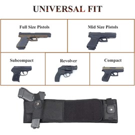 Gun Holster for Women Gun Holster Concealed Carrying Holster Gun Accessories and Abdominal Strap Holster are Flexible Compatible with Many Types of Pistols for Men and Women(50 inch)