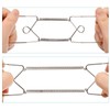sourcing map Plate Hanger, 12 Inch Stainless Steel Invisible Wall
