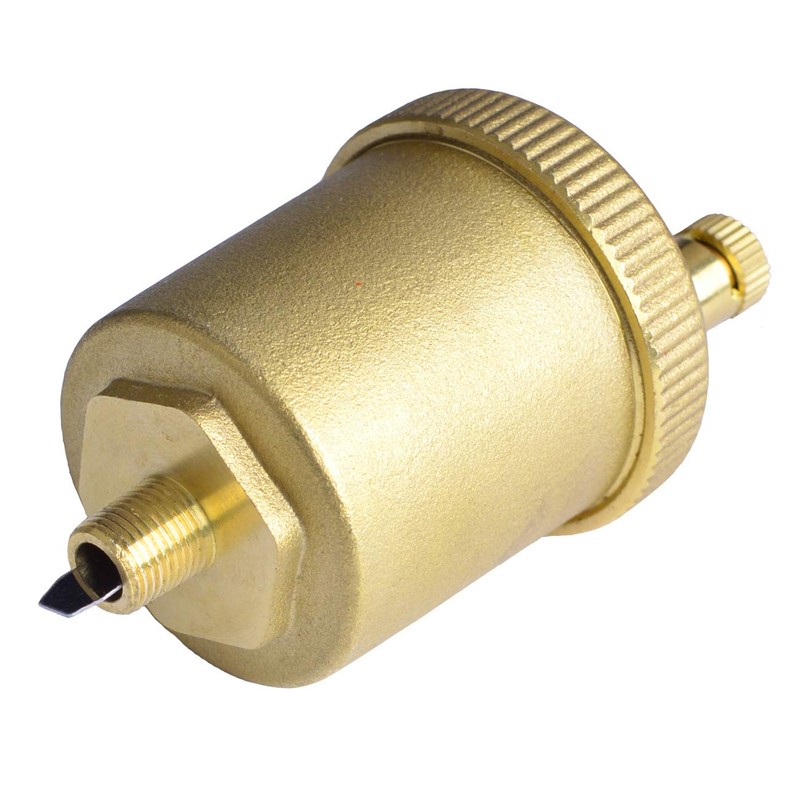 Hydro Master Automatic Air Vent Valve 1/8 Inch Brass