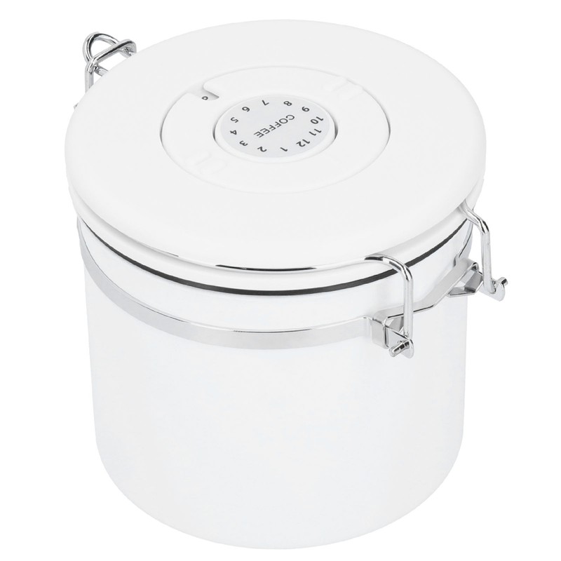Stainless Steel Sealed Canister Coffee Flour Sugar Container Storage Jar