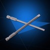 4Pcs 100mm Flat Head Slotted Tip Screwdrivers Bits 3mm-6mm S2